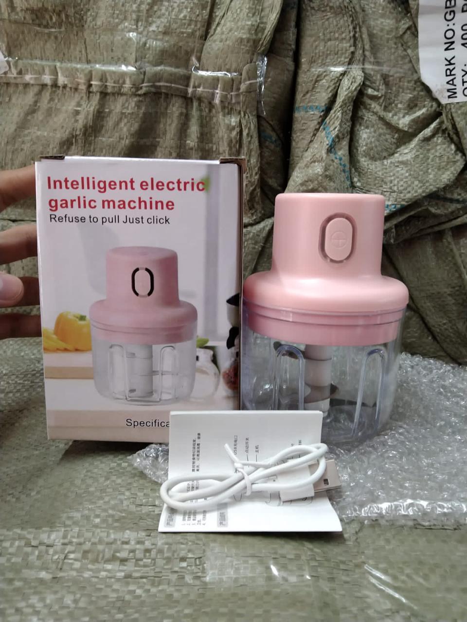 KolorFish Mini Electric Garlic Chopper 250ml