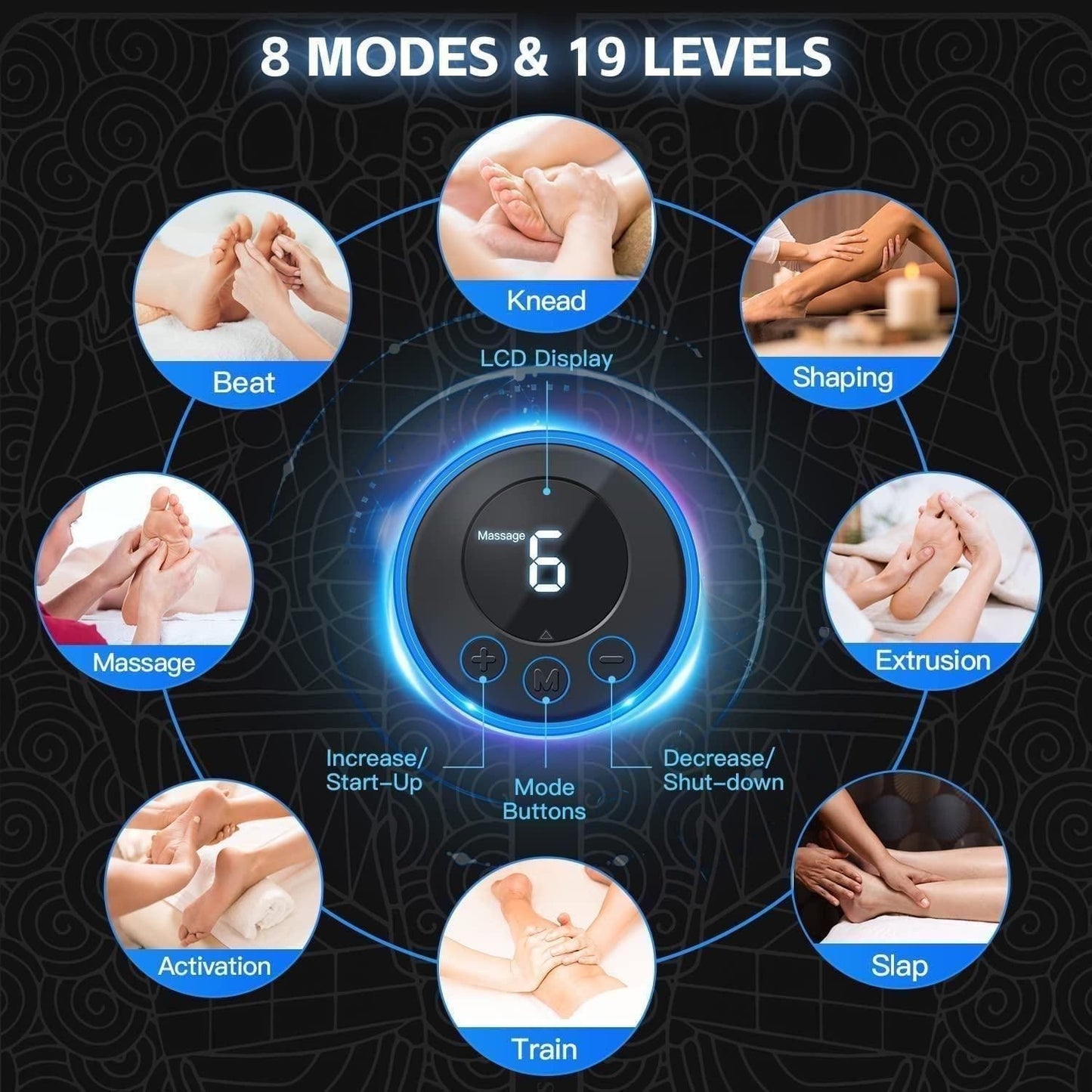 VibraSoothe™ EMS Foot Massager
