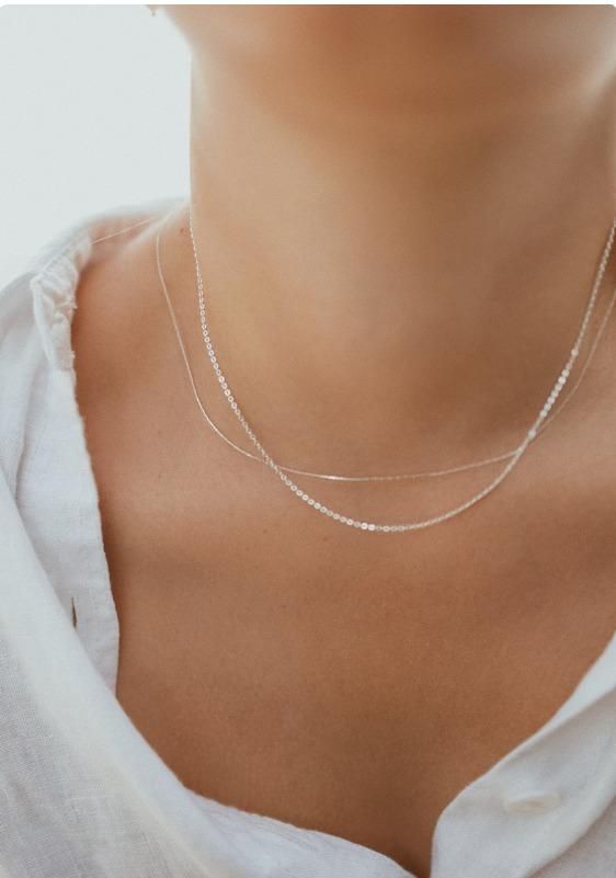 GleamChain – Elegant Silver Beading