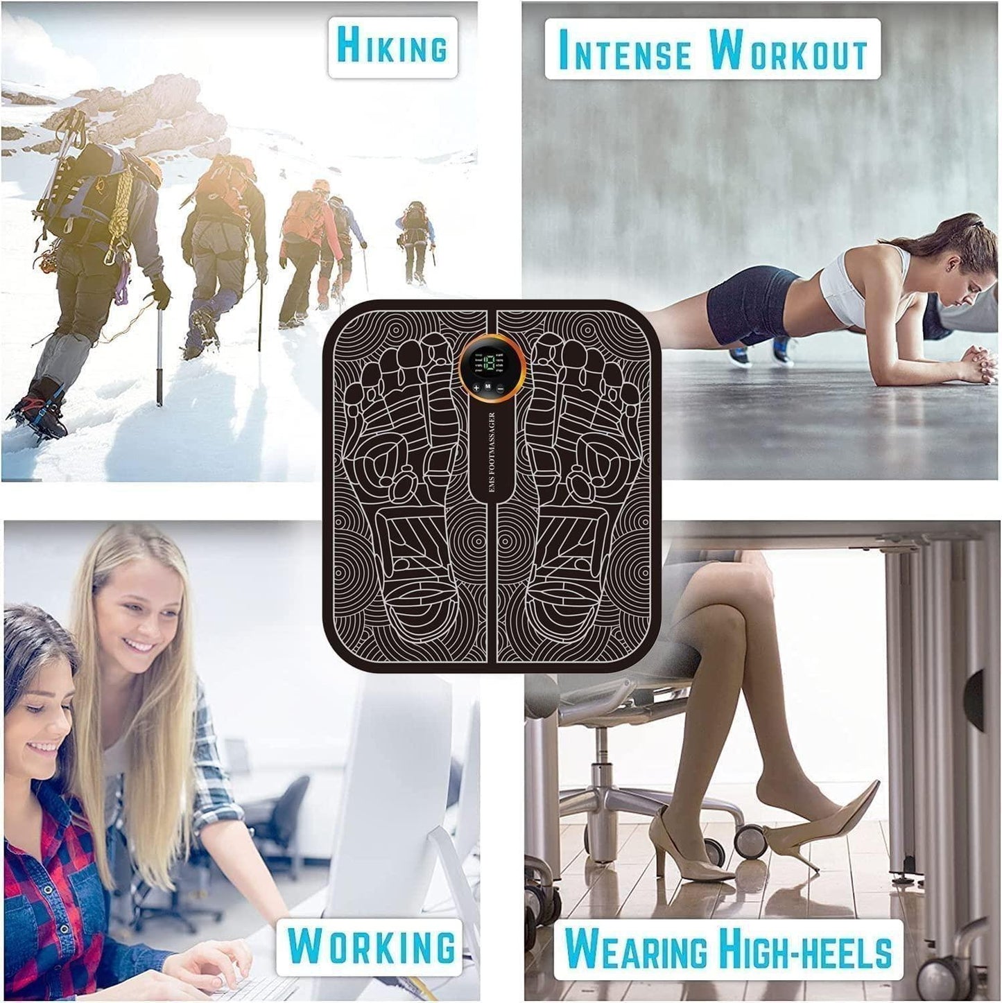 VibraSoothe™ EMS Foot Massager